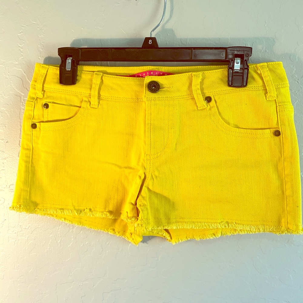 Yellow shorts